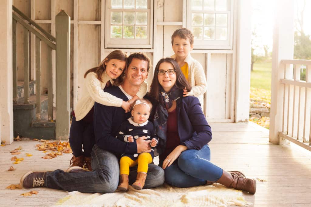 Furniture refinishing made simple. DIY furniture painting with a young family.